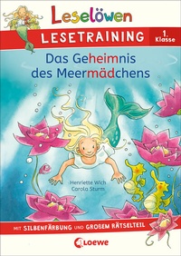 Abbildung von: Leselöwen Lesetraining 1. Klasse - Das Geheimnis des Meermädchens - Loewe