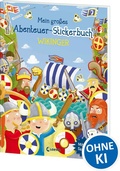 Cover: Mein gro&szlig;es Abenteuer-Stickerbuch - Wikinger - Loewe