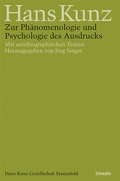 Bild: Zur Ph&auml;nomenologie und Psychologie des Ausdrucks - Schwabe Verlagsgruppe AG Schwabe Verlag