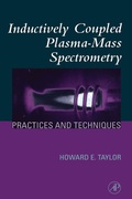 Cover: Inductively Coupled Plasma-Mass Spectrometry - Academic Press
