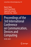 Cover: Proceedings of the 3rd International Conference on Communication, Devices and Computing - Springer