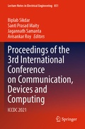 Cover: Proceedings of the 3rd International Conference on Communication, Devices and Computing - Springer
