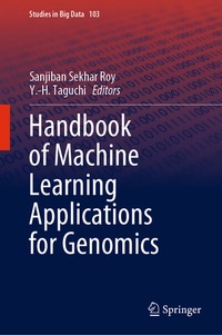 Enlarge image Cover: Handbook of Machine Learning Applications for Genomics - Springer