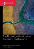 Cover: The Routledge Handbook of Translation and Memory - Routledge
