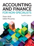 Cover: Accounting and Finance for Non-Specialists - Pearson Higher Education;Pearson