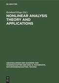 Cover: Nonlinear Analysis Theory and Applications - De Gruyter