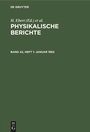Cover: Januar - De Gruyter