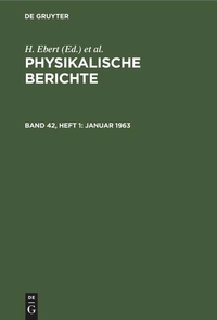 Enlarge image Cover: Januar - De Gruyter