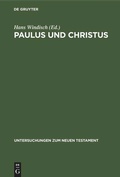 Cover: Paulus und Christus - De Gruyter