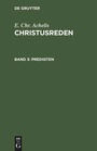 Cover: Predigten - De Gruyter
