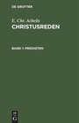 Cover: Predigten - De Gruyter