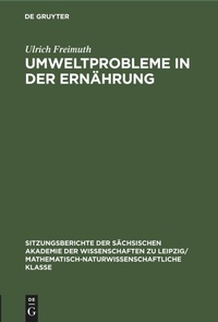 Abbildung von: Umweltprobleme in Der Ernaehrung - Mercury Learning and Information