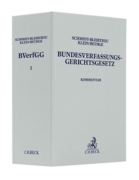 Abbildung von: Bundesverfassungsgerichtsgesetz Leinen-Hauptordner I 73 mm - C.H.BECK