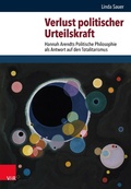 Cover: Verlust politischer Urteilskraft - Vandenhoeck & Ruprecht