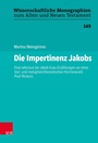 Cover: Die Impertinenz Jakobs - Vandenhoeck & Ruprecht
