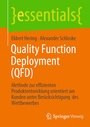 Cover: Quality Function Deployment (QFD) - Springer Vieweg