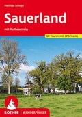 Cover: ROTHER Wanderf&uuml;hrer Sauerland - Rother Bergverlag