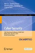 Cover: Cyber Security - Springer