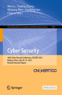 Enlarge image Cover: Cyber Security - Springer