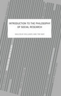 Enlarge image Cover: An Introduction To The Philosophy Of Social Research - Routledge
