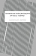 Cover: An Introduction To The Philosophy Of Social Research - Routledge