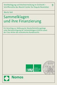 Abbildung von: Sammelklagen und ihre Finanzierung - Nomos