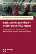 Cover: Recht zur Intervention - Pflicht zur Intervention? - Nomos