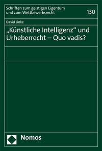 Abbildung von: "Künstliche Intelligenz" und Urheberrecht - Quo vadis? - Nomos