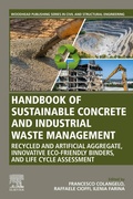 Cover: Handbook of Sustainable Concrete and Industrial Waste Management - Woodhead Publishing