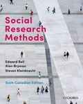 Cover: Social Research Methods - Oxford University Press, Canada