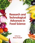 Cover: Research and Technological Advances in Food Science - Academic Press