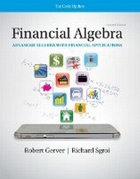 Enlarge image Cover: K12 Student Workbook for Financial Algebra: Advanced Algebra with Financial Applications Tax Code Update, 2nd Student Edition - South Western Educational Publishing