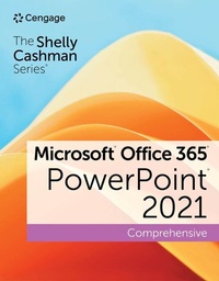 Abbildung von: The Shelly Cashman SeriesA (R) MicrosoftA (R) Office 365A (R) & PowerPointA (R) 2021 Comprehensive - Course Technology Inc