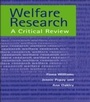 Cover: Welfare Research - Routledge