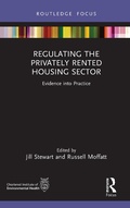 Cover: Regulating the Privately Rented Housing Sector - Routledge