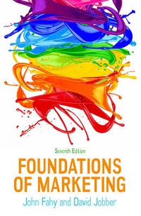 Enlarge image Cover: Foundations of Marketing, 7e - McGraw-Hill Education (UK) Ltd