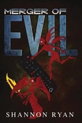 Cover: Merger of Evil - Broken Typewriter Press LLC.