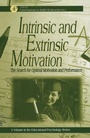 Cover: Intrinsic and Extrinsic Motivation - Academic Press