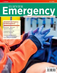 Abbildung von: Elsevier Emergency. Sicherheit und Hygiene im Rettungsdienst. 1/2022 - Urban & Fischer