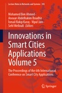 Cover: Innovations in Smart Cities Applications Volume 5 - Springer
