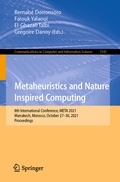 Bild: Metaheuristics and Nature Inspired Computing - Springer