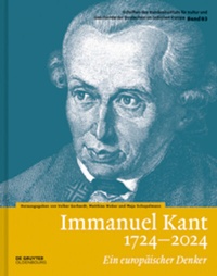 Bild: Immanuel Kant 1724-2024 - De Gruyter Oldenbourg