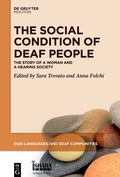 Cover: The Social Condition of Deaf People - De Gruyter Mouton