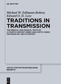 Cover: Traditions in Transmission - De Gruyter