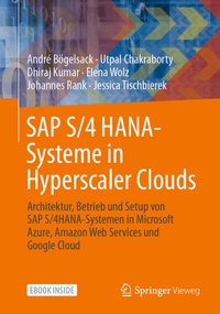 Abbildung von: SAP S/4 HANA-Systeme in Hyperscaler Clouds - Springer Vieweg