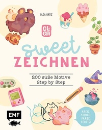 Abbildung von: Sweet zeichnen - 200 süße Motive von Instagram-Artist olguioo - Edition Michael Fischer / EMF Verlag