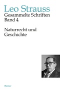 Cover: Naturrecht und Geschichte - Meiner