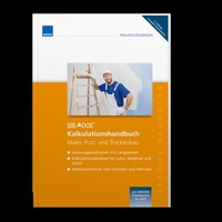 Abbildung von: SIRADOS Kalkulationshandbuch - Maler, Putz, Trockenbau - WEKA
