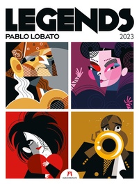 Abbildung von: Legends - Pablo Lobato, Musiklegenden Kalender 2023 - Ackermann Kunstverlag