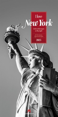 Abbildung von: I love New York - Literatur-Kalender 2023 - Ackermann Kunstverlag